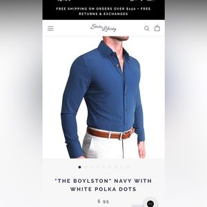 State & Liberty Dress Shirt - the Boylston (NWT)